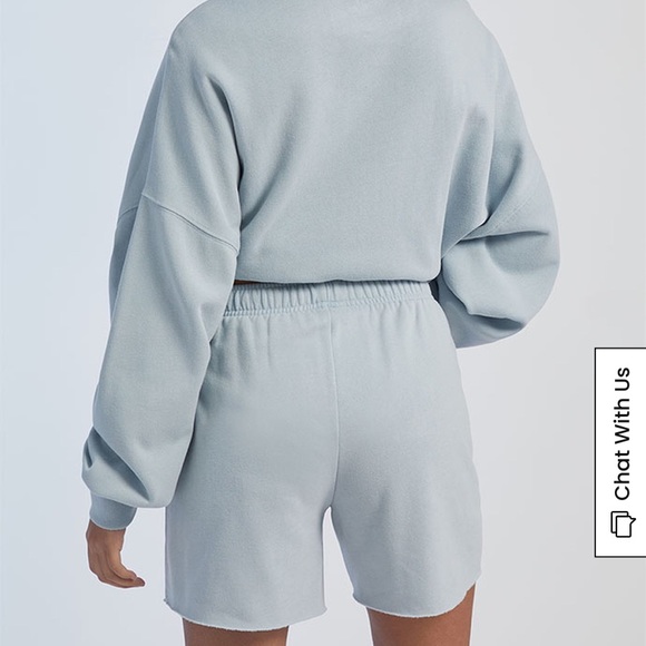 NWT Baby Blue Sweat shorts - Picture 3 of 5